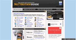 Desktop Screenshot of nettbutikkguide.com